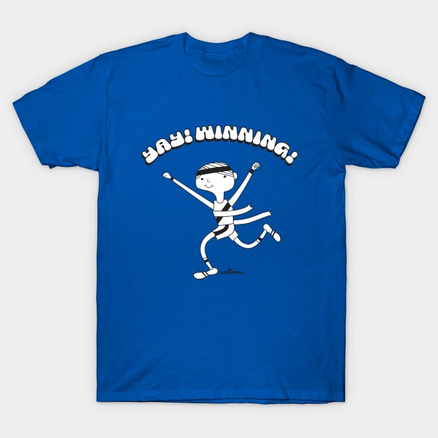 YAY! WINNING! T-Shirt by waltoons